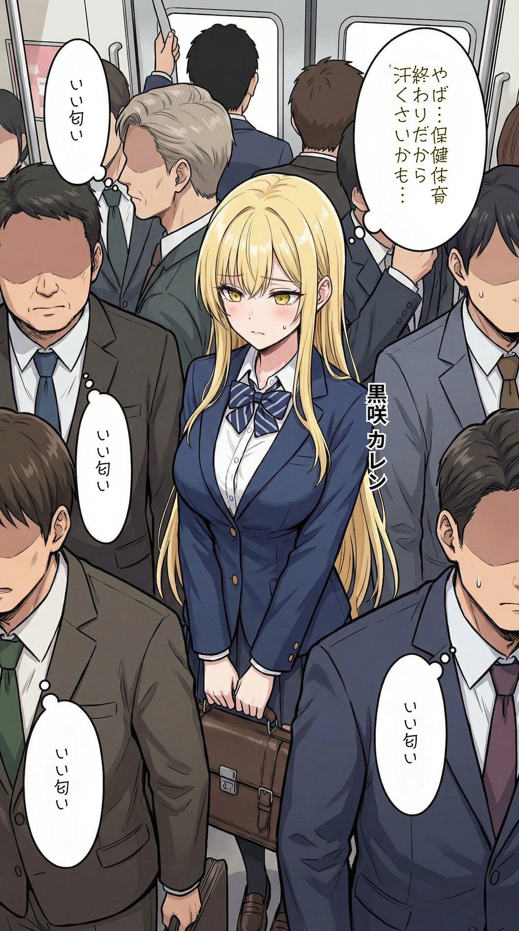 汗のにおいが気になる一軍ギャルズ