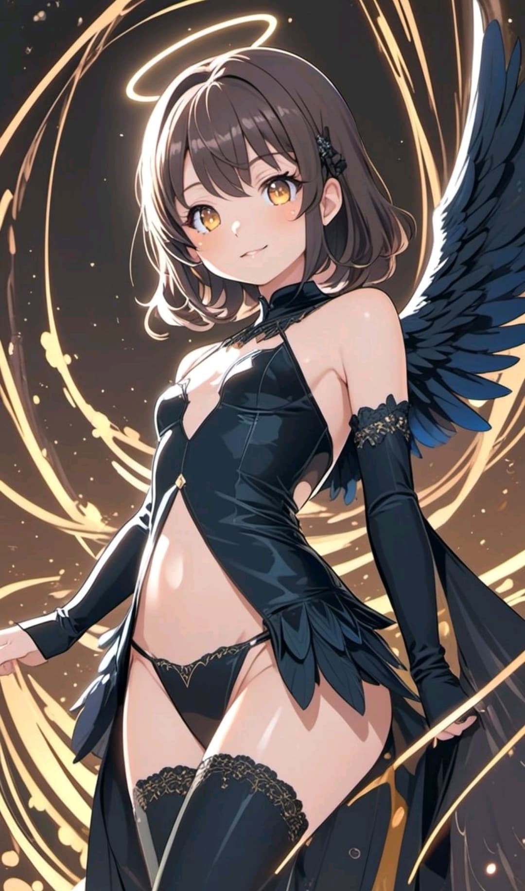 堕天使な女の子