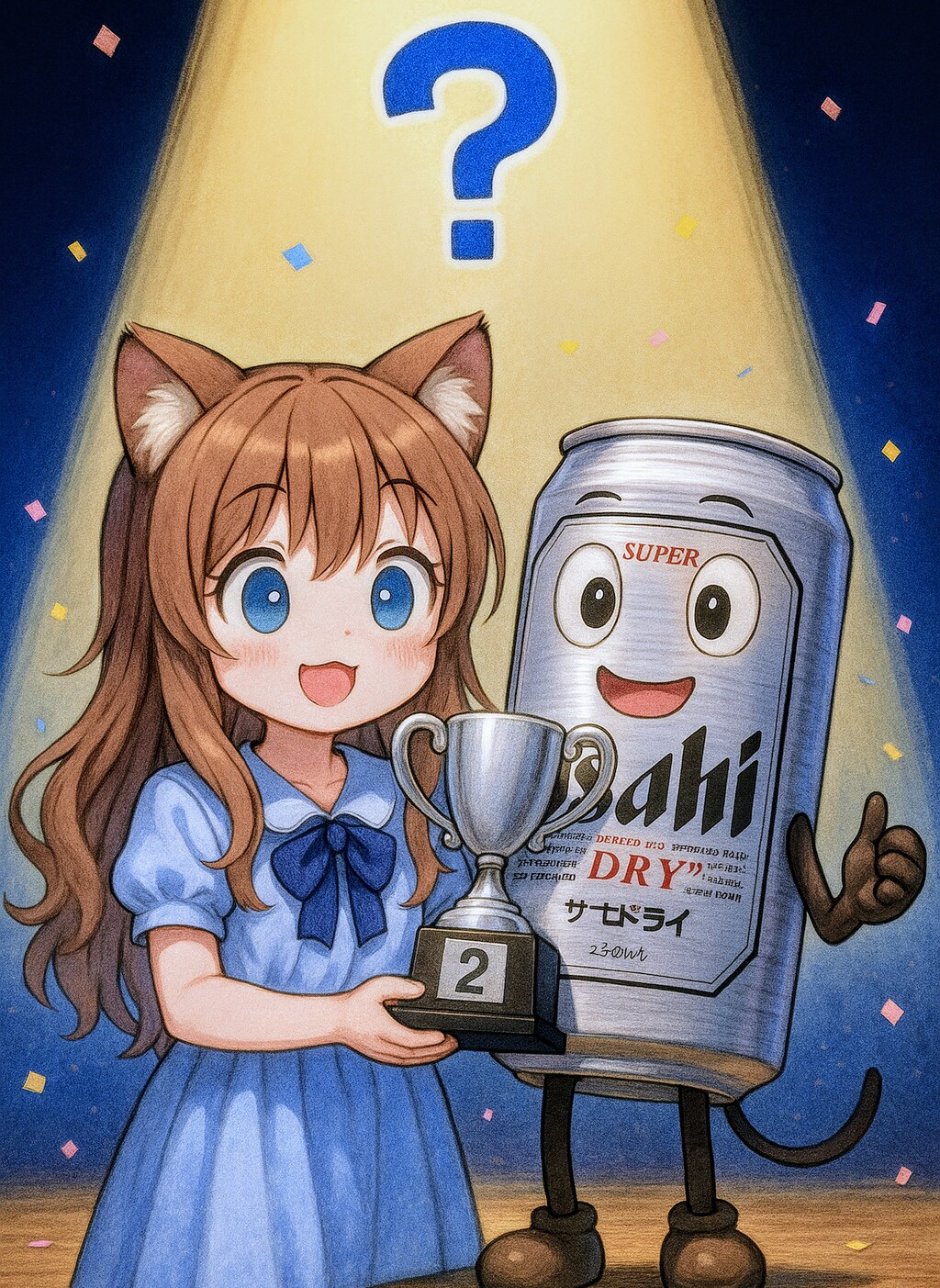 (２位記念)表彰されてる小さな女の子