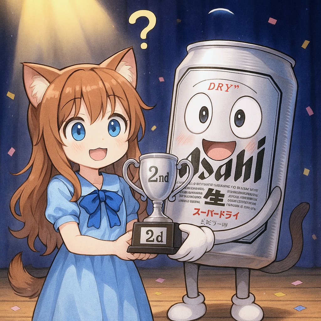 (２位記念)表彰されてる小さな女の子