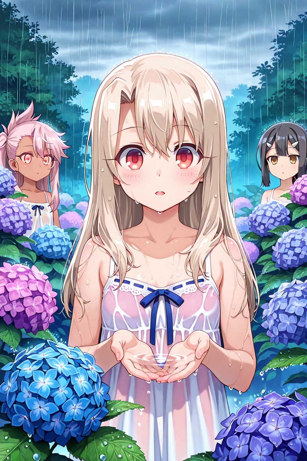 水で増える魔法少女