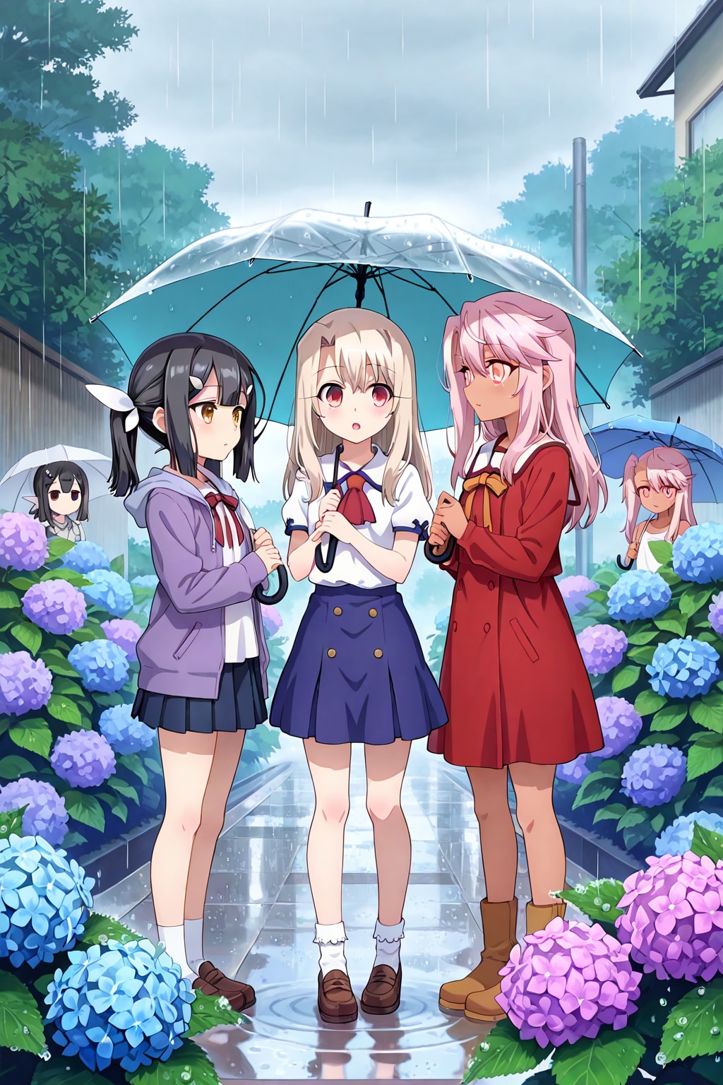 水で増える魔法少女
