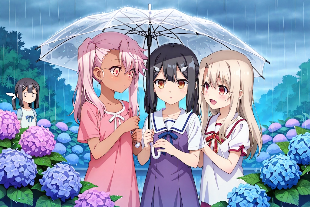 水で増える魔法少女