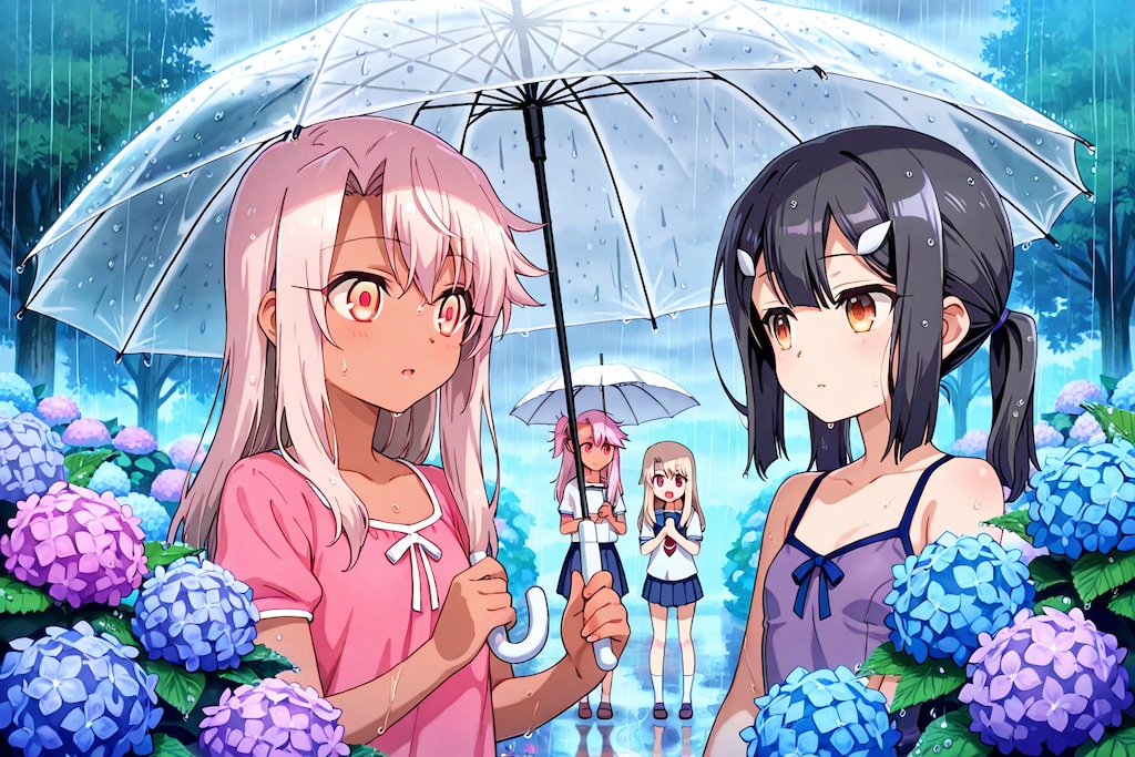 水で増える魔法少女