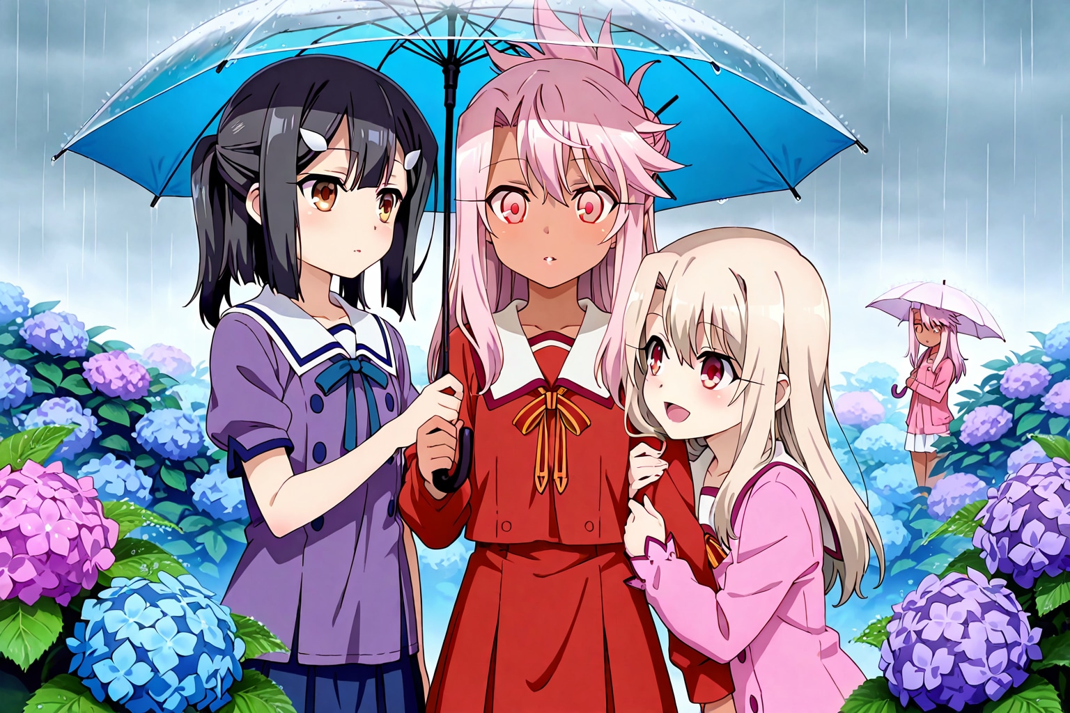 水で増える魔法少女