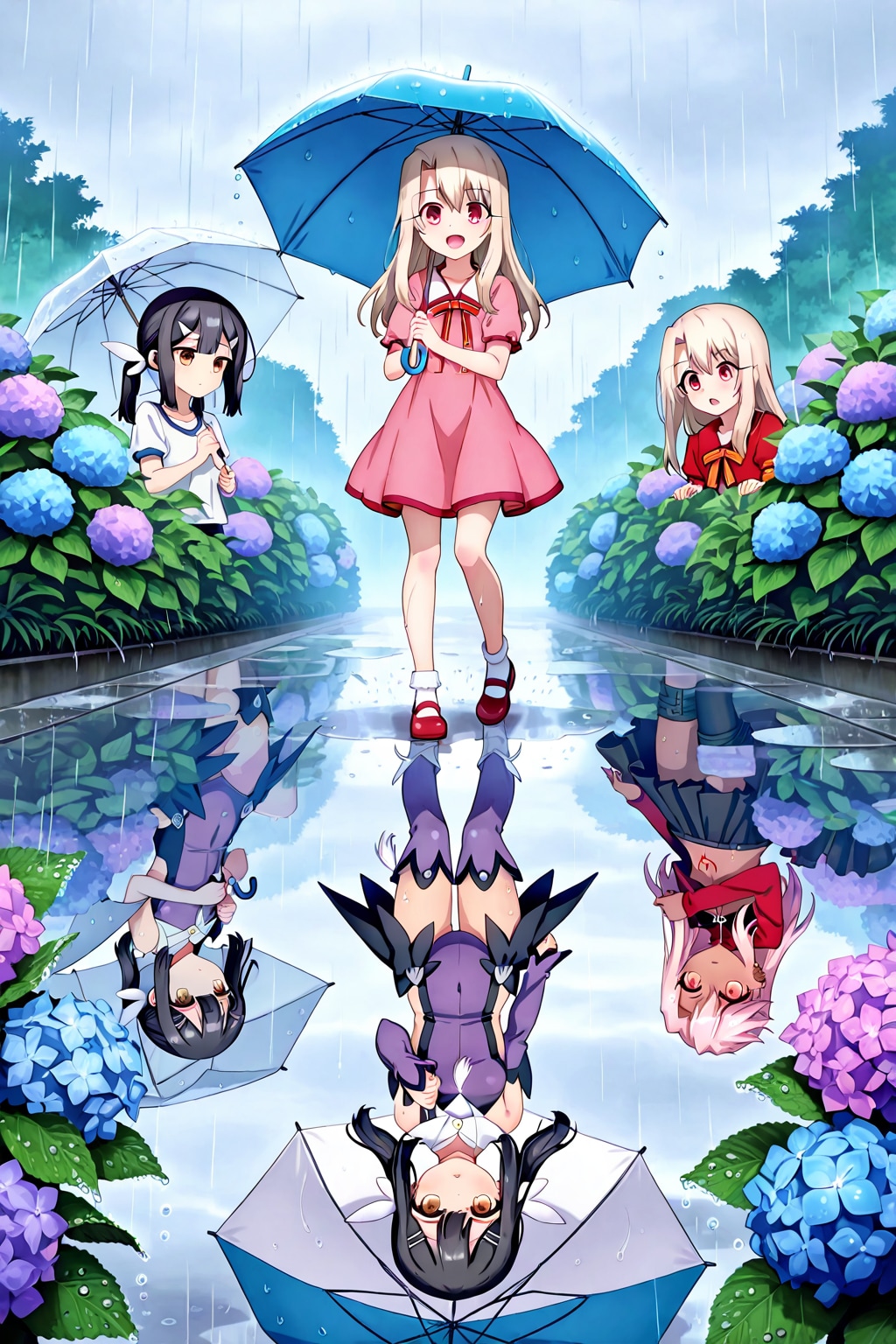 水で増える魔法少女