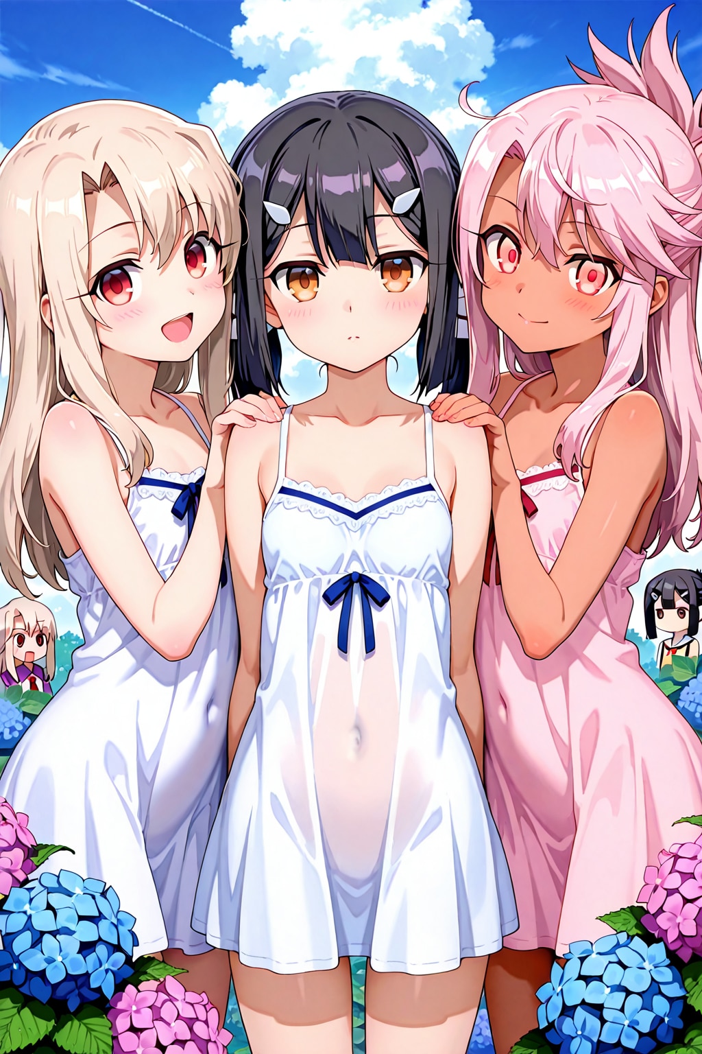 水で増える魔法少女