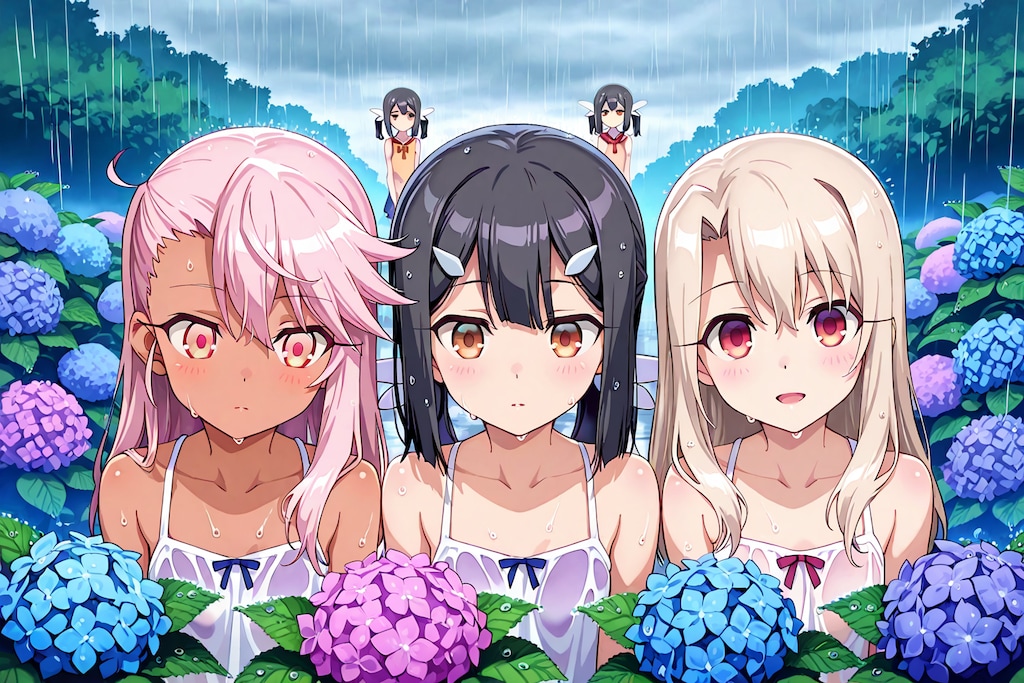 水で増える魔法少女