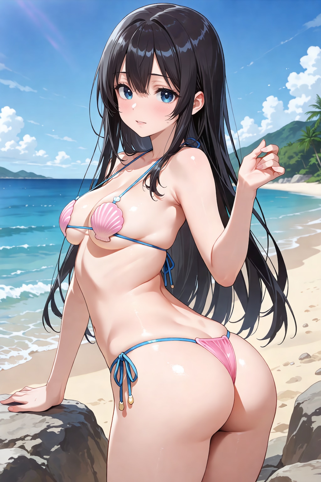 貝殻ビキニ