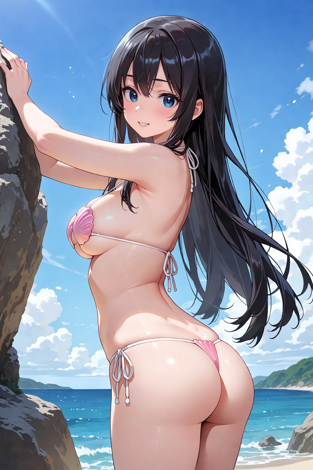貝殻ビキニ