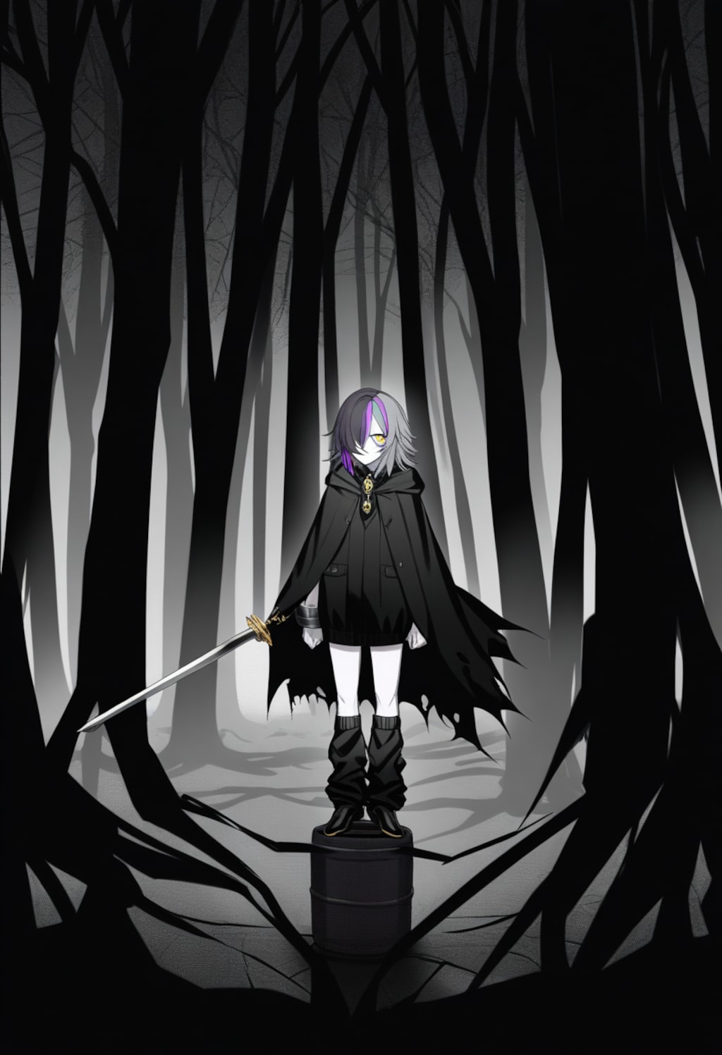 『影の木、零の木』【ニャンノ世界】