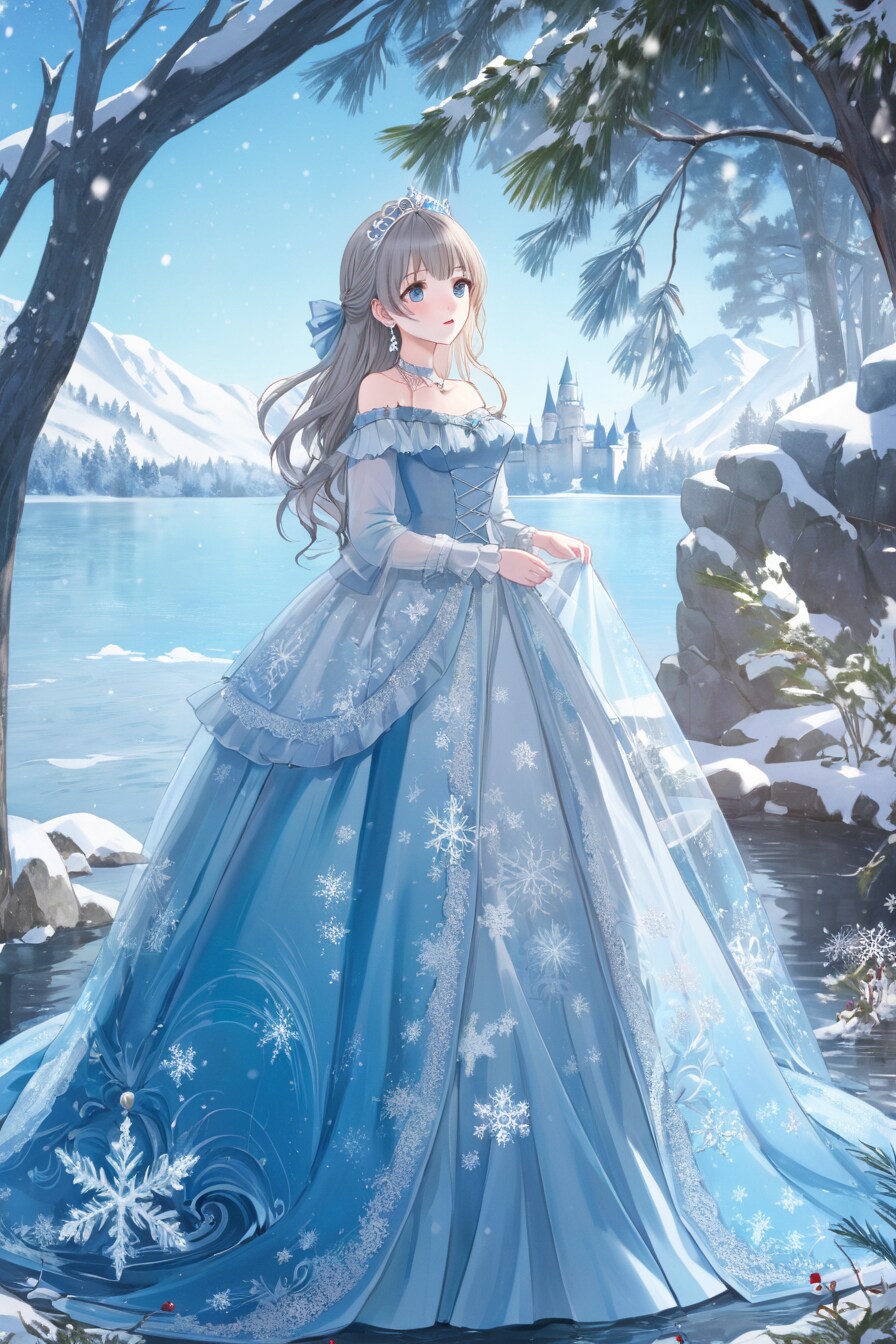 冬の湖