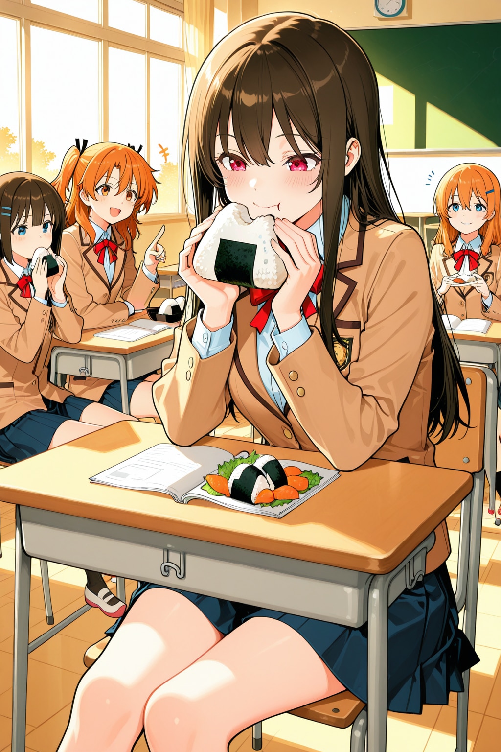 やっほー，お昼ご飯！！