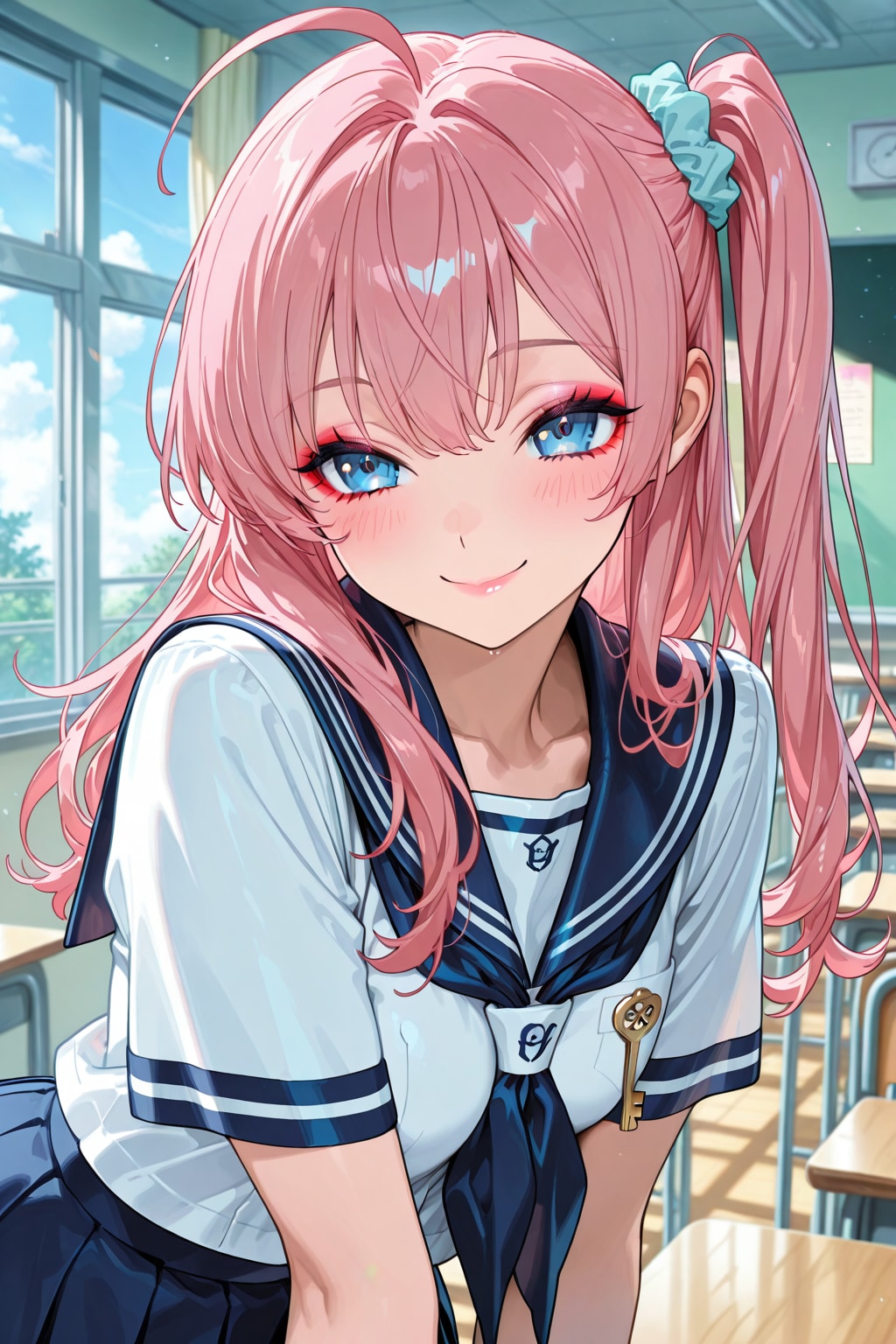 はじめてのお化粧 | の人気AIイラスト・グラビア