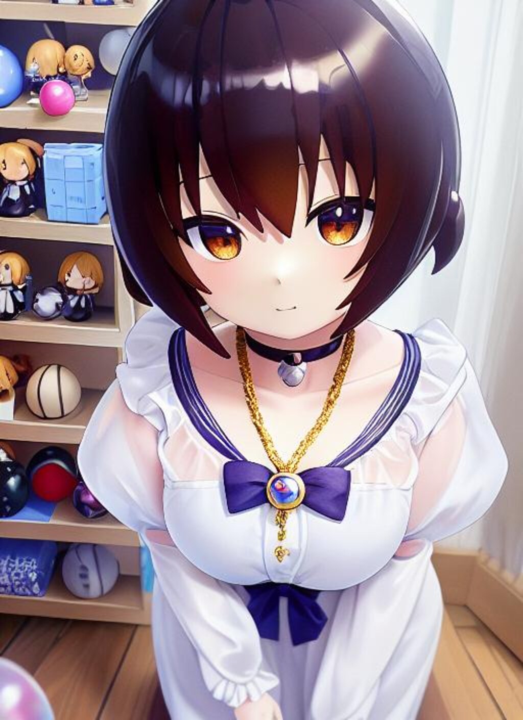 美少女人形にされた少女