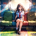 電車の中の女王陛下 2枚目