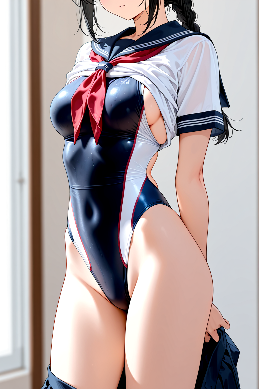 今日泳水着２６