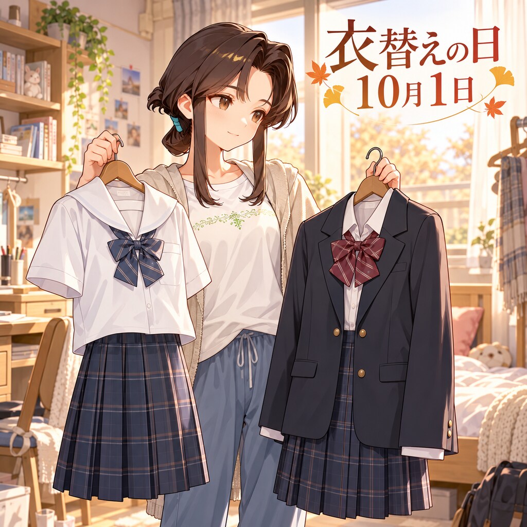 [今日は何の日 10/1] 衣替えの日