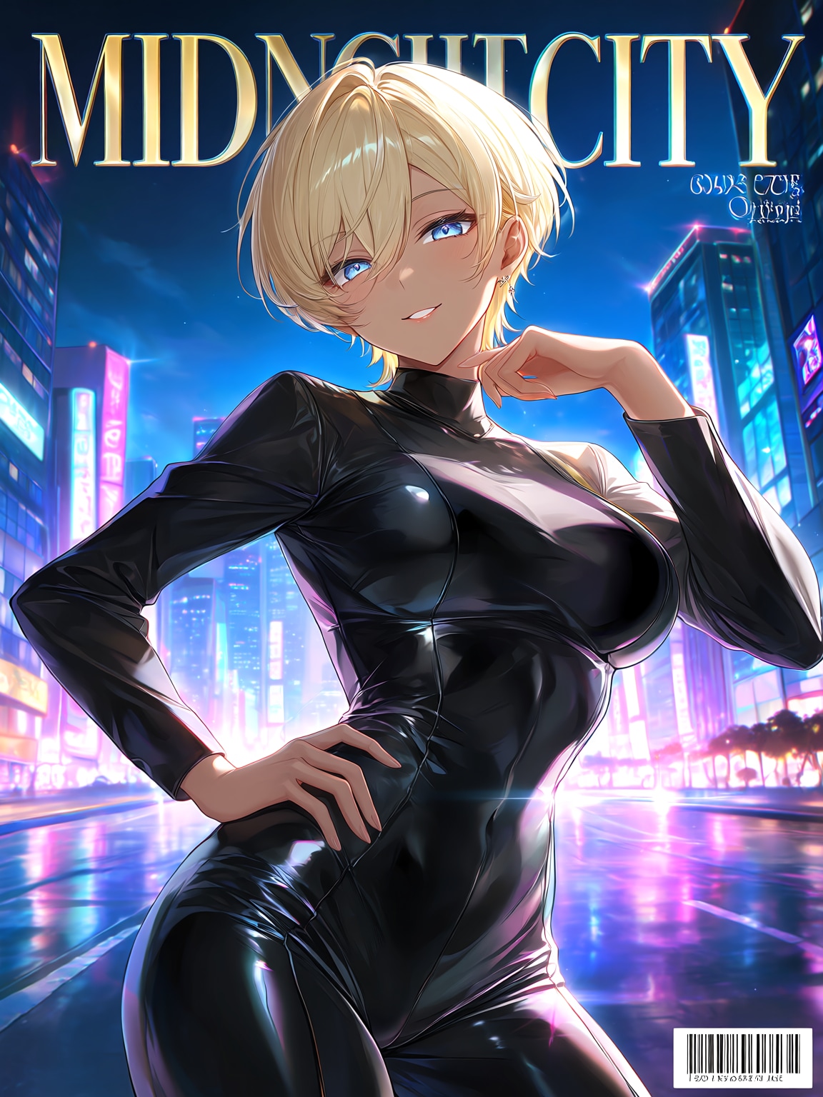 プレイメイトっぽい感じの金髪美女