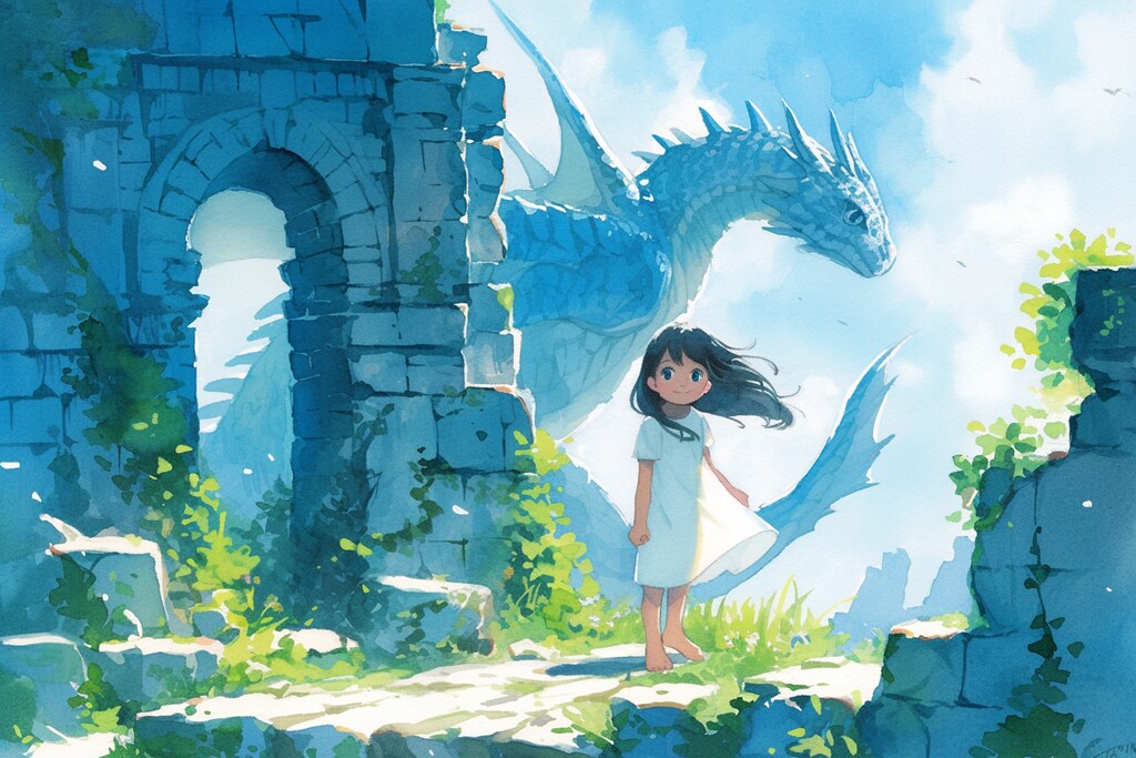 ドラゴンと少女（竜騎士）163