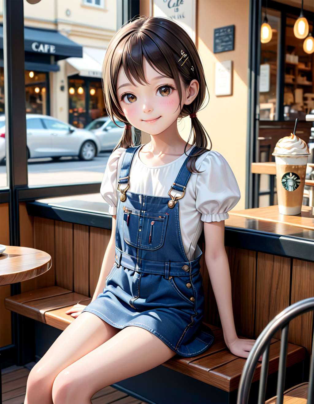 カフェで一息