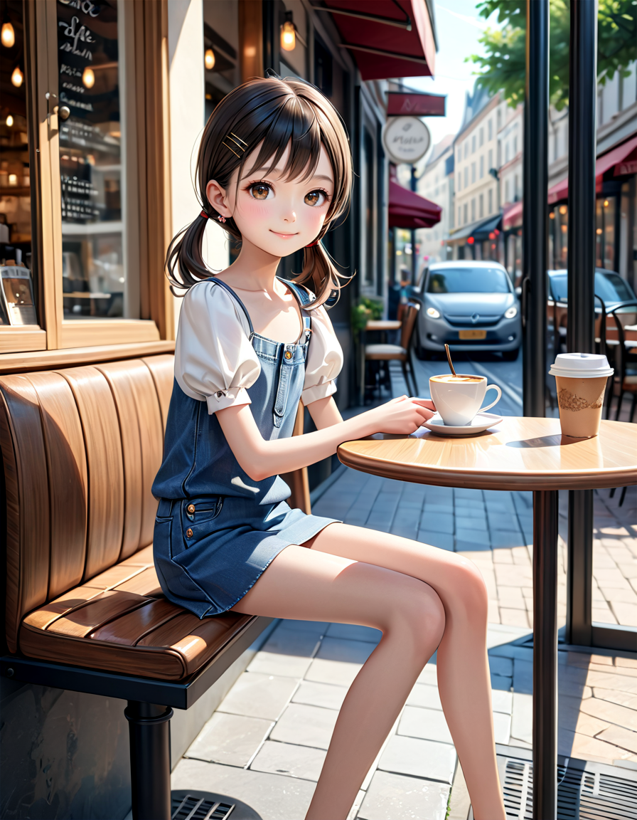 カフェで一息