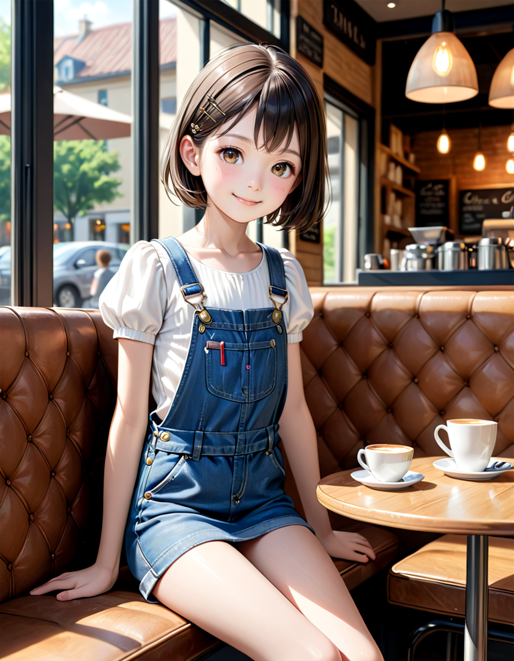 カフェで一息