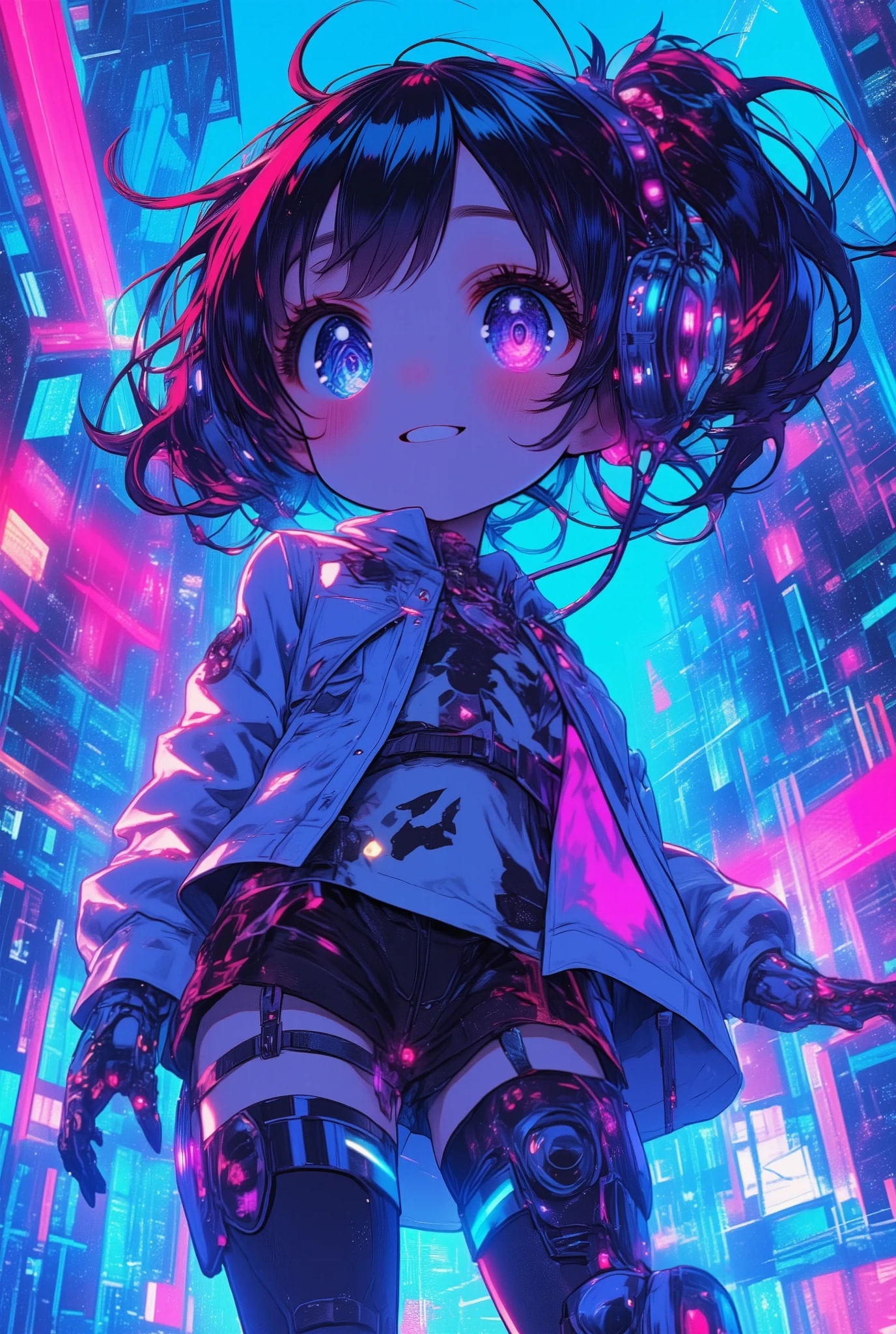 サイバーダンサーちゃん | の人気AIイラスト・グラビア