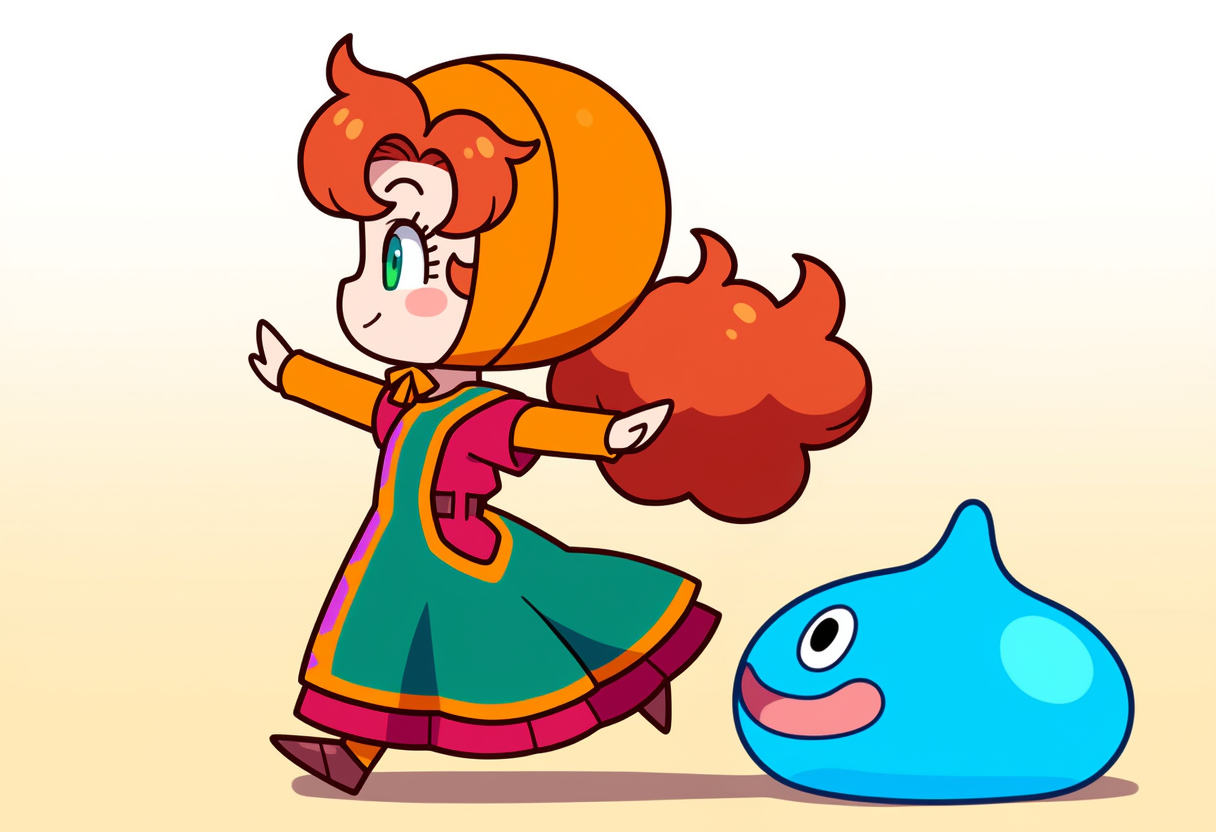 マリベル（DQⅦ）　ドラクエの日2025 | の人気AIイラスト・グラビア