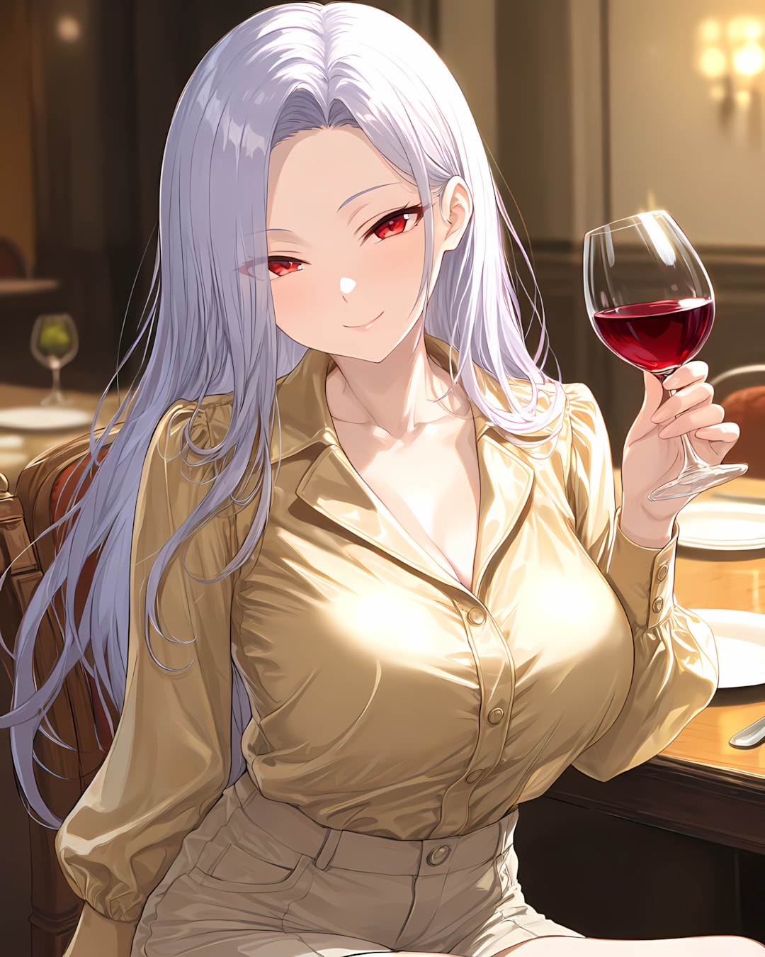 日曜の夜は、おうちで乾杯ミレナさん🍷
