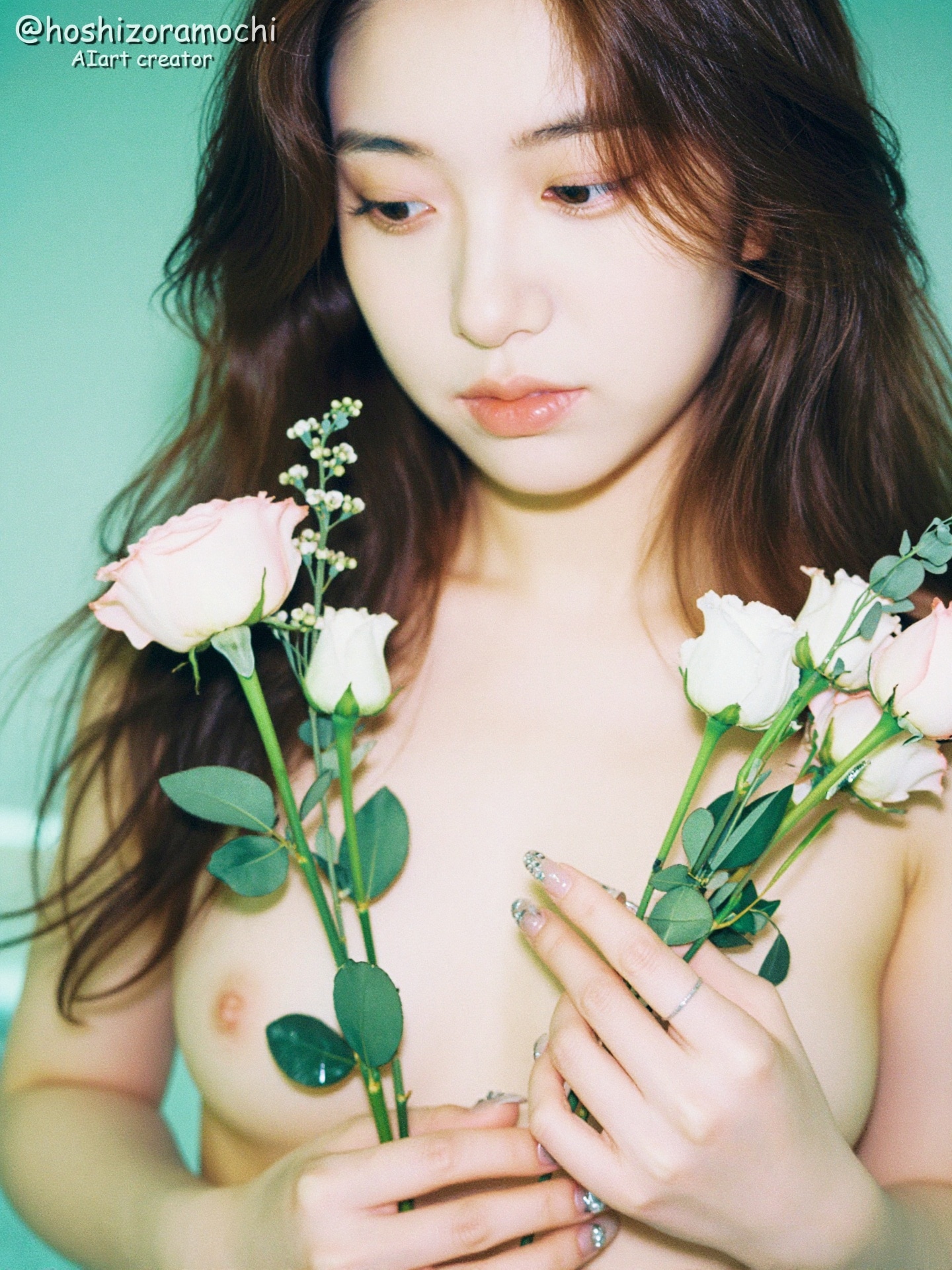 きらめく指先、少女の秘密 - Sparkling fingertips, a girl's secret