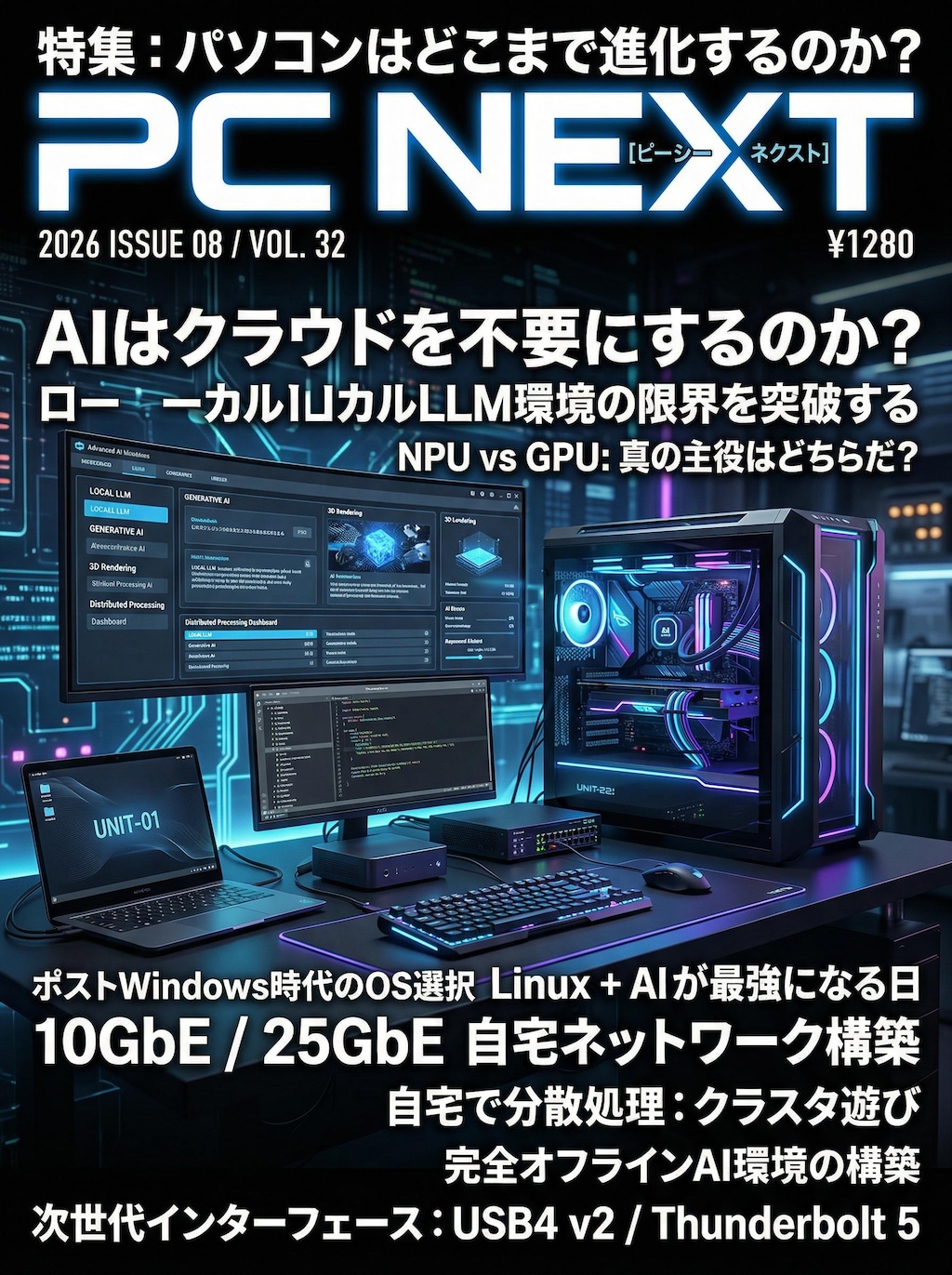昭和のPC雑誌と令和のPC雑誌(架空)