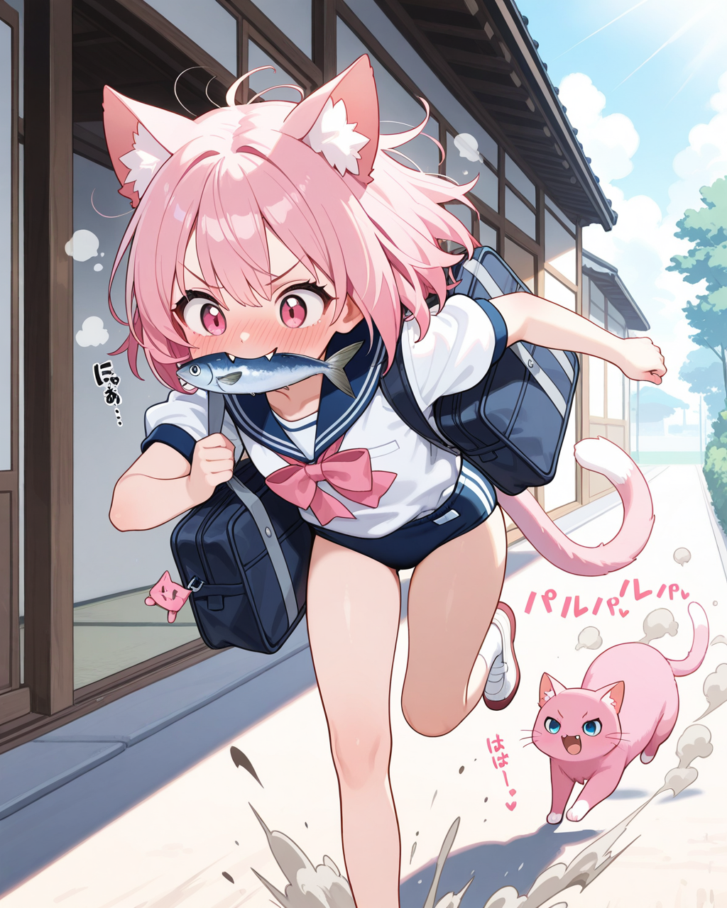 ああ～！！ちょっとぉ！！スカート履き忘れてるよぉ～！！！