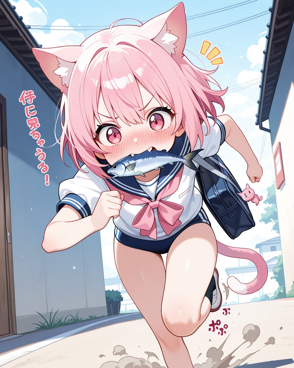 ああ～！！ちょっとぉ！！スカート履き忘れてるよぉ～！！！