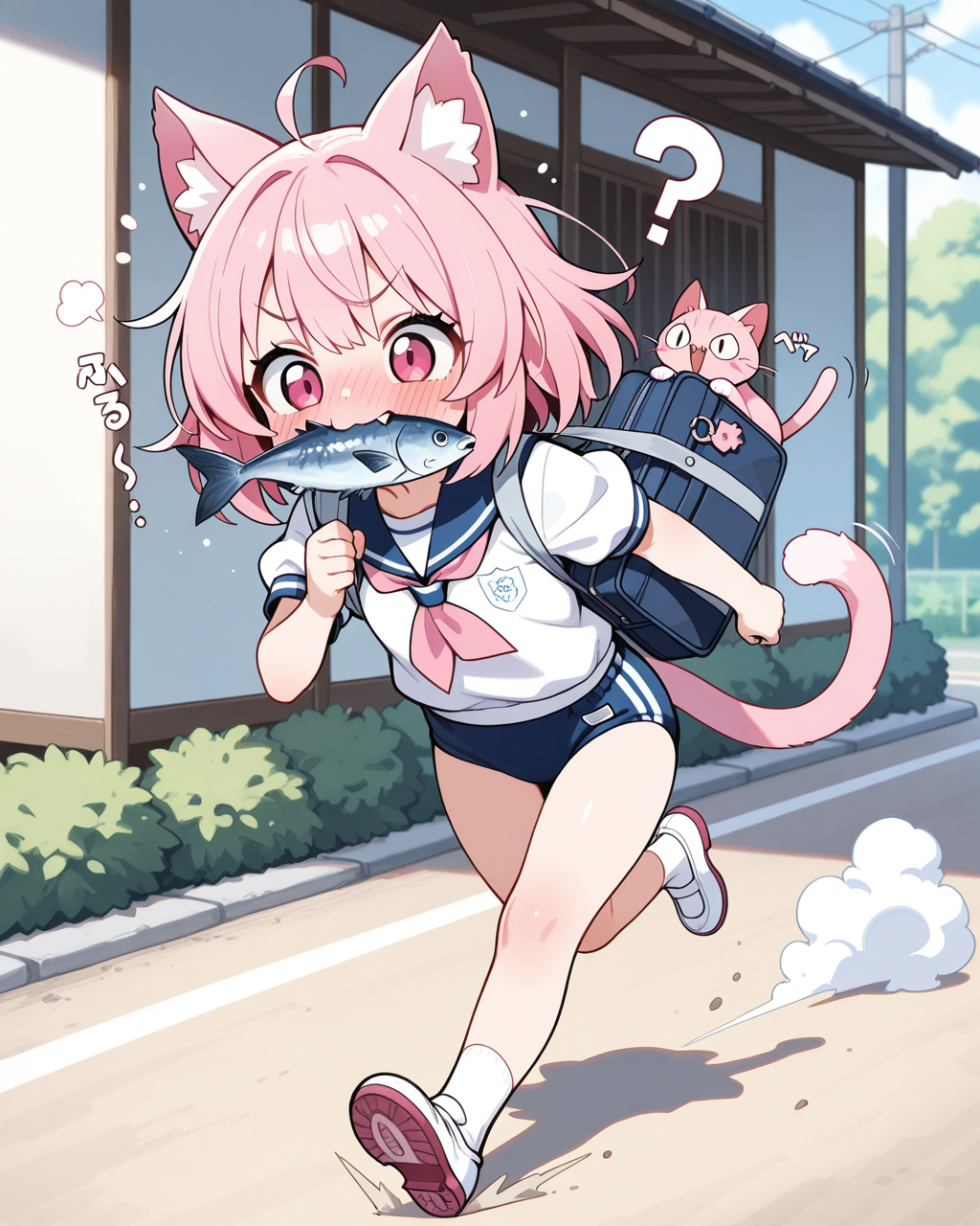 ああ～！！ちょっとぉ！！スカート履き忘れてるよぉ～！！！