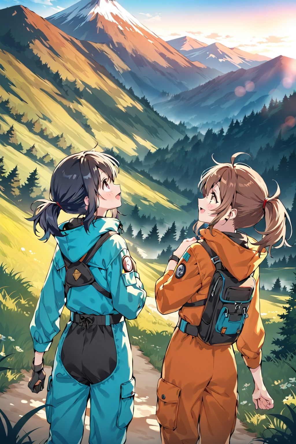 縦走の登山に挑む