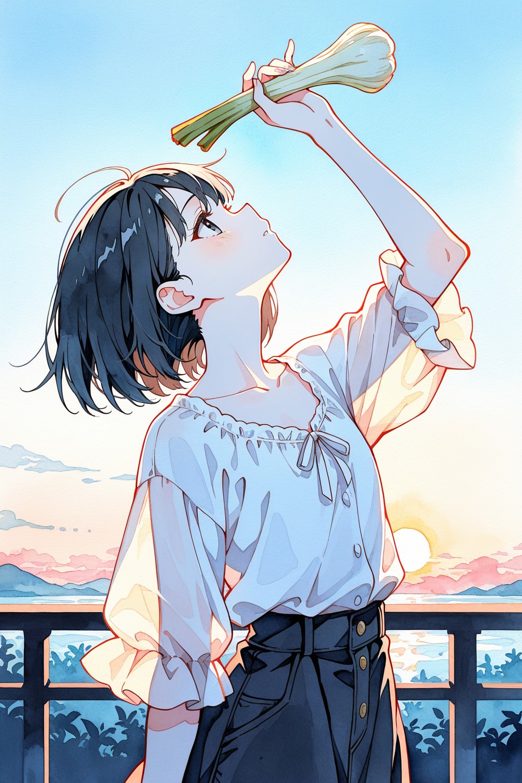 嗚呼、大蒜。 | の人気AIイラスト・グラビア