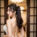 ウェディングドレス風を色々と試してみた 5枚目