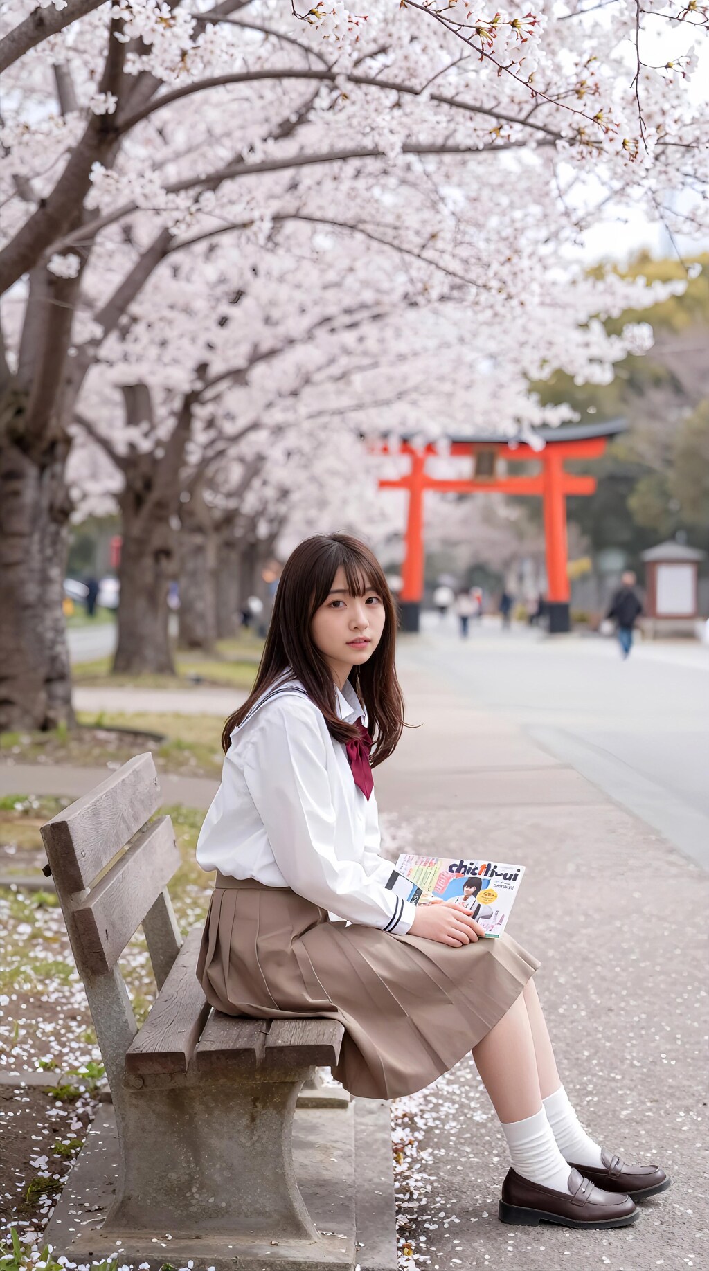 雑誌の表紙チャレンジ