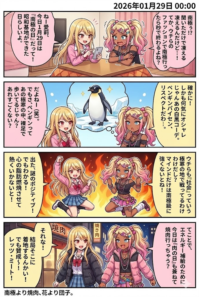 毎日漫画0時　今日は何の日 | の人気AIイラスト・グラビア