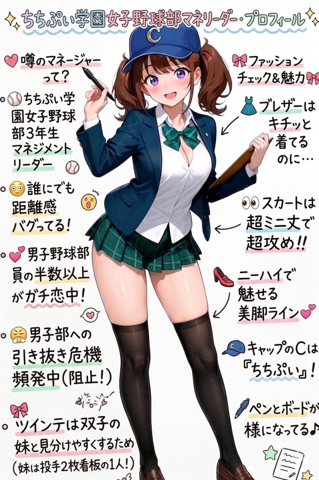 女子野球部自慢のマネージャー