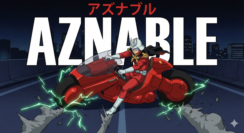 赤いので超電導バイクにも乗れてしまうシャア