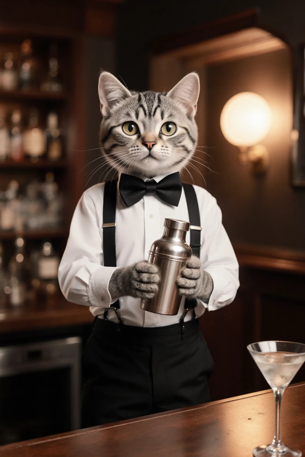 猫のバーテンダー