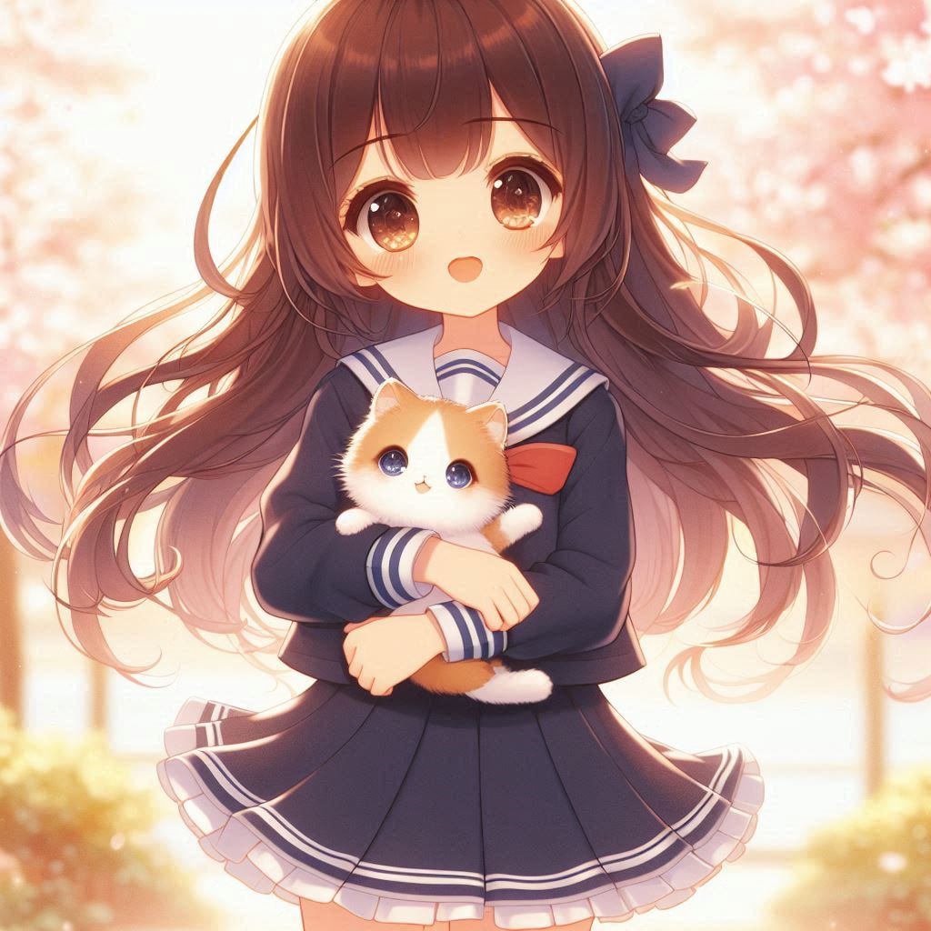 猫と一緒に | の人気AIイラスト・グラビア