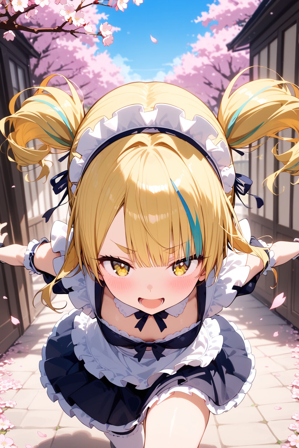 金髪ツインドリルっ子 | の人気AIイラスト・グラビア