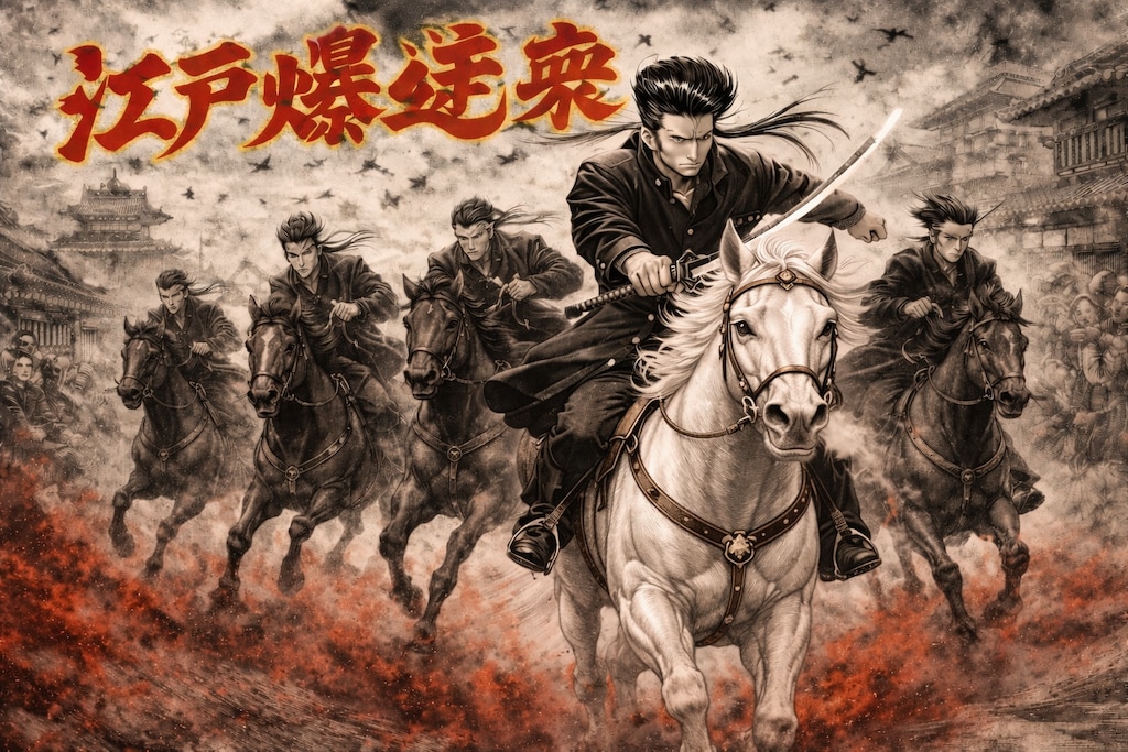 ツッパリ:タイムスリップ「爆誕！！江戸爆走衆！！」