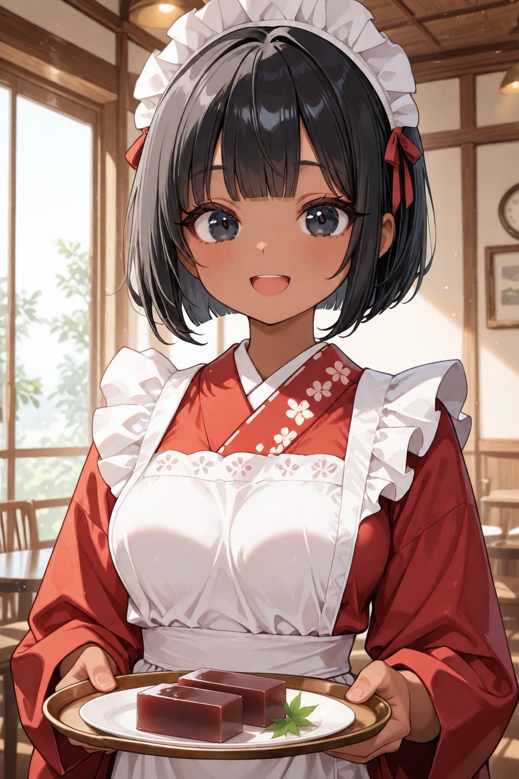 和メイドの鈴ちゃん | の人気AIイラスト・グラビア