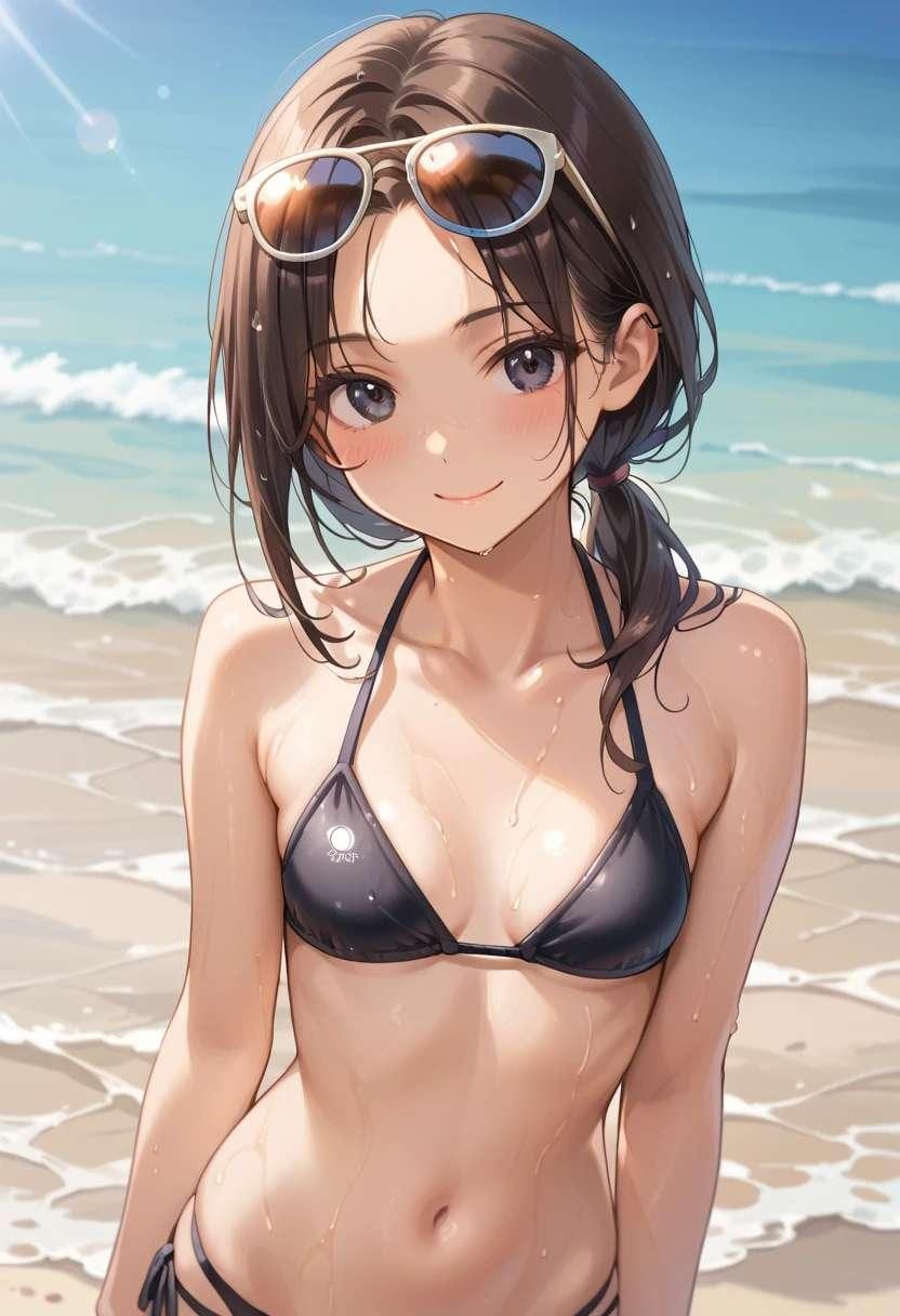 サングラスとビキニ