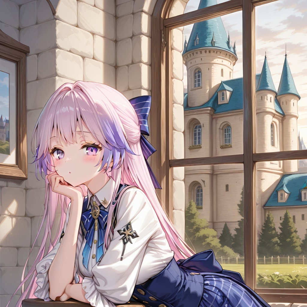 ねむちゃん058～お城の一枠～