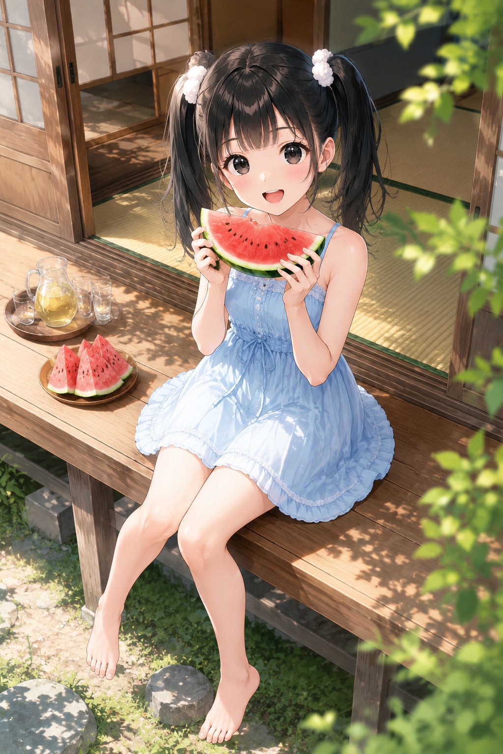 今日はスイカの日〜🍉一緒に食べよ〜♪
